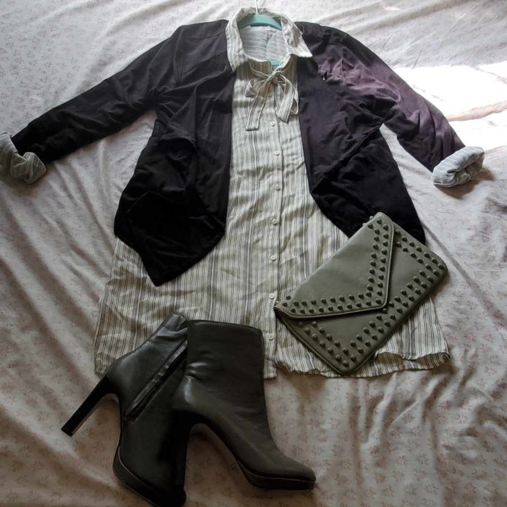 Faux Suede jacket